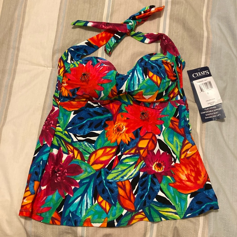 Chaps tankini top.